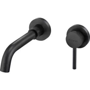 Смеситель для раковины Milacio Ultra с механизмом, черный матовый (MCU.552.MB)