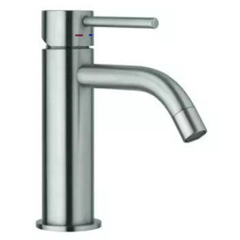 Смеситель для раковины Paffoni Light сталь (8020913516056)