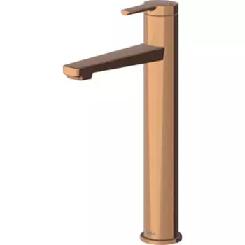 Смеситель для раковины Teska Liva Leo L розовое золото (E5429)