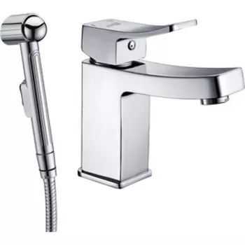 Смеситель для раковины Wasserkraft Aller с гигиенической лейкой, хром (1068)