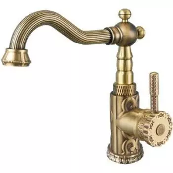 Смеситель для раковины ZorG Antic бронза (A 114U-BR)