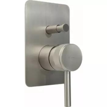 Смеситель для ванны Allen Brau Priority X2 с механизмом, никель брашированный (5.31011-BN)