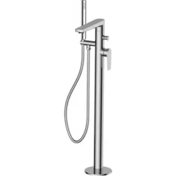 Смеситель для ванны BelBagno Carin напольный, хром (CAR-FMT-CRM)