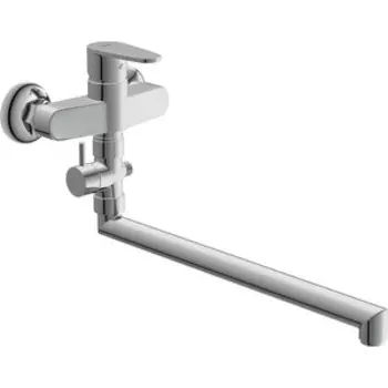 Смеситель для ванны Cersanit Cari хром (63028)