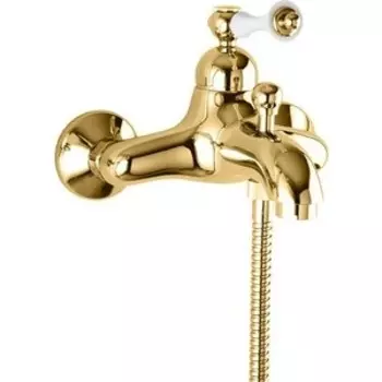 Смеситель для ванны Cezares Margot золото 24 карат (MARGOT-VM-03/24-Bi)