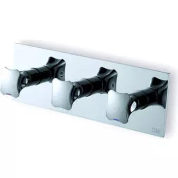 Смеситель для ванны D&K Hessen-Grimm встраиваемый, хром (DA1384801)