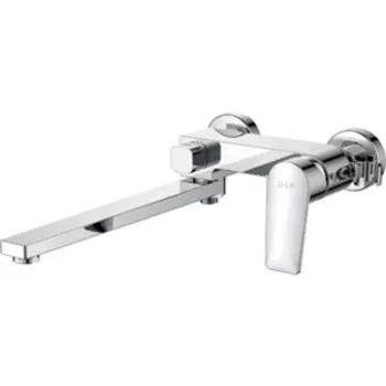 Смеситель для ванны D&amp;K Rhein-Lessing с душем, хром (DA1323301)