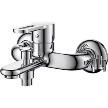 Смеситель для ванны D&amp;K Rhein-Paulinus с душем, хром (DA1353201)