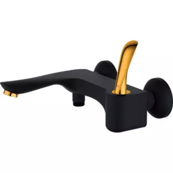 Смеситель для ванны D&K Venice-Baciano черный/золото (DA1033259)