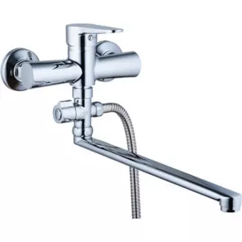 Смеситель для ванны G.lauf NUD с душевым гарнитуром, хром (NUD6-A045)