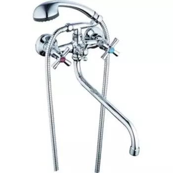 Смеситель для ванны G.lauf QFR с душевым гарнитуром, хром (QFR7-A722)