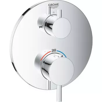 Смеситель для ванны Grohe Atrio хром, с механизмом (24138003, 35600000)