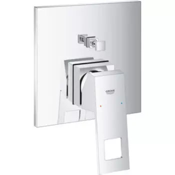 Смеситель для ванны Grohe Eurocube с механизмом (24062000, 35600000)