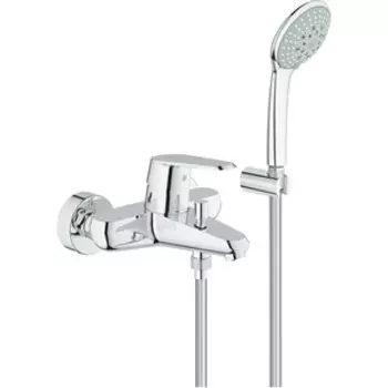 Смеситель для ванны Grohe Eurodisc cosmopolitan с душевым гарнитуром euphoria (33395002)