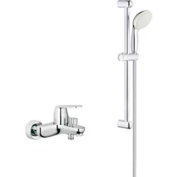 Смеситель для ванны Grohe Eurosmart Cosmopolitan с душевым гарнитуром, хром (32831000, 27853001)