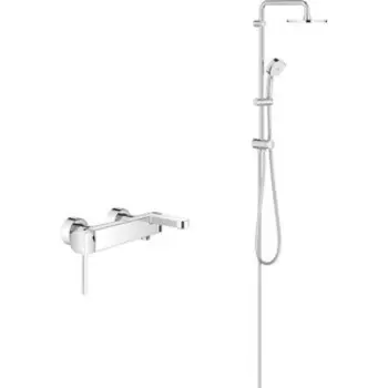 Смеситель для ванны Grohe Plus с душевым гарнитуром, хром (33553003, 27394002)