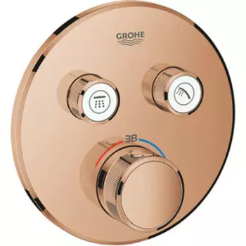 Смеситель для ванны Grohe SmartControl встраиваемый, для механизма 35600, теплый закат (29119DA0)