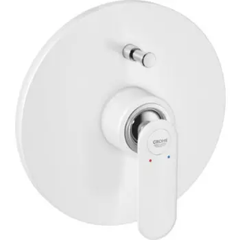 Смеситель для ванны Grohe Veris встраиваемый, для механизма 35501, белая луна (19344LS0)