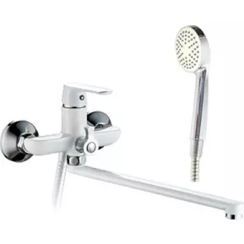 Смеситель для ванны Haiba HB804 универсальный, белый (HB22804)