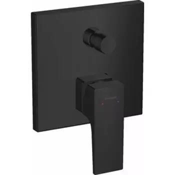 Смеситель для ванны Hansgrohe Metropol с механизмом, матовый черный (32546670, 01800180)