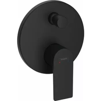 Смеситель для ванны Hansgrohe Rebris E для механизма 01800180, матовый черный (72468670)