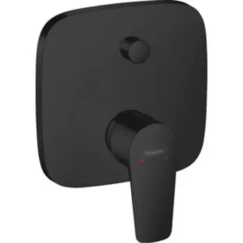 Смеситель для ванны Hansgrohe Talis E с механизмом, черный матовый (71474670, 1800180)