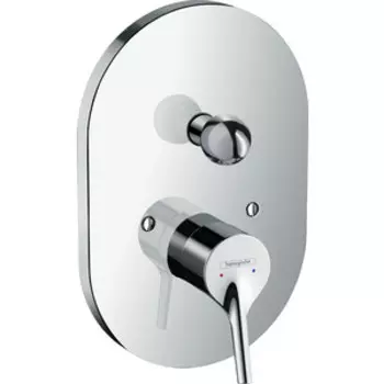 Смеситель для ванны Hansgrohe Talis S с механизмом, хром глянцевый (72407000, 31741180)