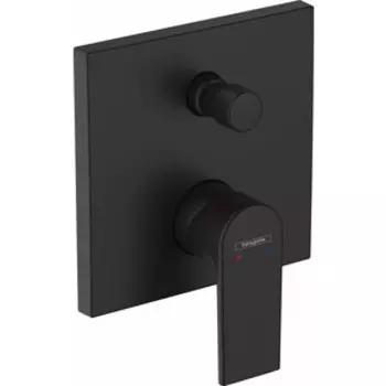 Смеситель для ванны Hansgrohe Vernis Shape для механизма 01800180, черный матовый (71468670)