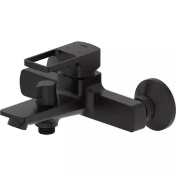 Смеситель для ванны IDDIS Bild черный матовый (BILBL00i02WA)