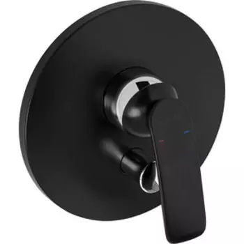 Смеситель для ванны Kludi Balance встраиваемый, черный матовый, для 88011 (526508775)