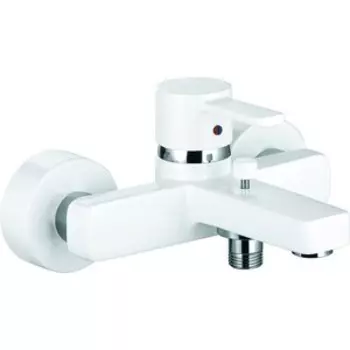 Смеситель для ванны Kludi Zenta белый (386709175)