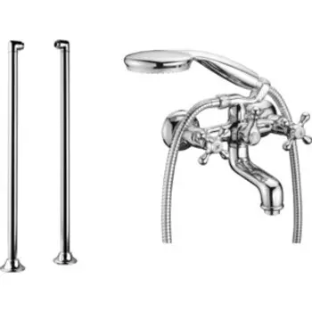 Смеситель для ванны Lemark Standard напольный (LM2102C, LM8565C)