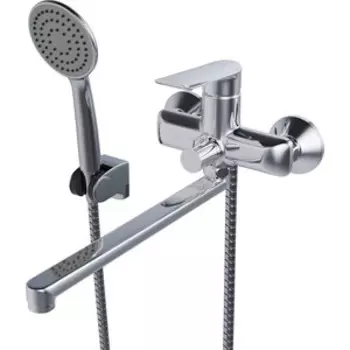 Смеситель для ванны Mixline ML29-02 универсальный, хром (4610211001015)