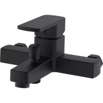 Смеситель для ванны Orange OneLife полимерный, черный матовый (P06-100b)