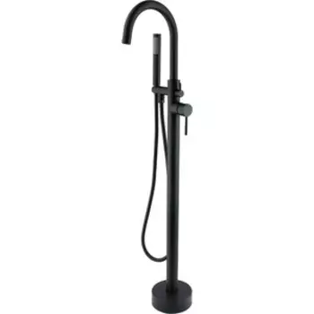 Смеситель для ванны Orange Steel напольный, черный (M99-336b)