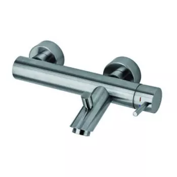 Смеситель для ванны Paffoni Light сталь (LIG022ST)