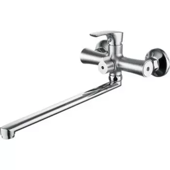 Смеситель для ванны РМС SL126 с душем, матовый хром (SL126-006E)