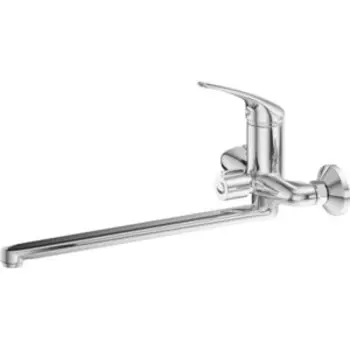 Смеситель для ванны РМС SL128 с душем, хром (SL128-006E)