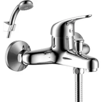 Смеситель для ванны Rossinka Silvermix с душем, хром (Y40-31)