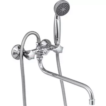 Смеситель для ванны Славен Город универсальный, хром (СЛ-ДВ-Е31)