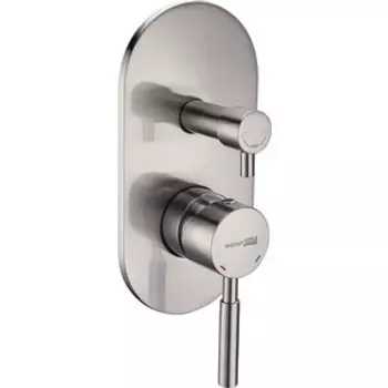 Смеситель для ванны Wasserkraft Wern никель (4241)