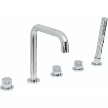 Смеситель на борт ванны Allen Brau Priority на 5 отверстий, хром (5.31007-00)