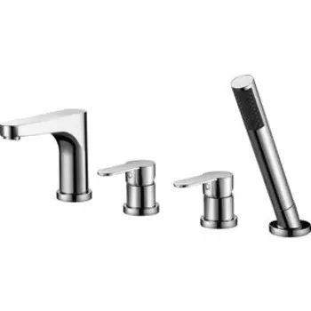 Смеситель на борт ванны Cezares Laconico хром (LACONICO-C-BVDM-01)