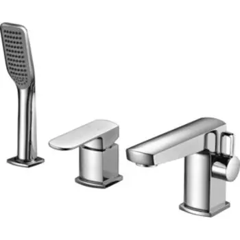 Смеситель на борт ванны Elghansa Scarlett на 3 отверстия, хром (2822225)