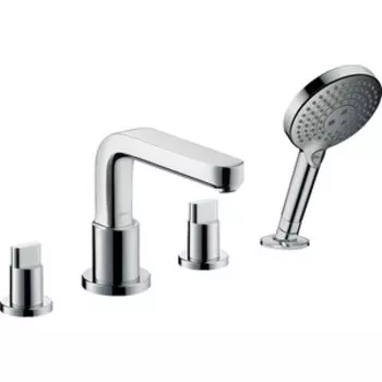 Смеситель на борт ванны Hansgrohe Metris S для механизма 13244180, хром глянцевый (31443000)