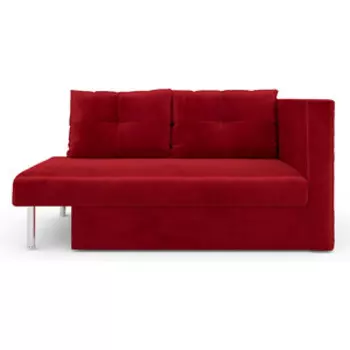 Софа Mebel Ars Алиса (бархат красный star velvet 3 dark red)