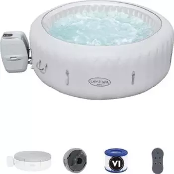 СПА-бассейн Bestway 60013 BW 146/196х66см Paris AirJet 806л, круглый, аэромассаж