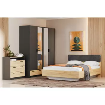 Спальня Сильва Оттавия комплектация 10 (HM 011.56+HM 011.04+HM 011.80 PZ+HM 011.20+HM 011.20 PZ)