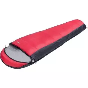 Спальный мешок Jungle Camp Track 300, трехсезонный, левая молния, цвет серый, красный 70925