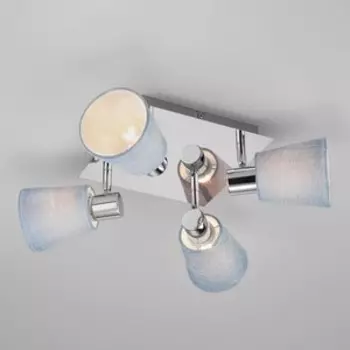 Спот Eurosvet 20080/4 хром/голубой